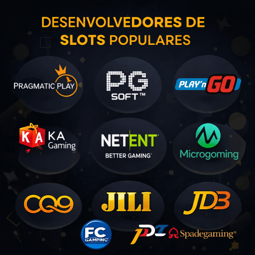 Parceiros desenvolvedores de jogos slots da 345BET no Brasil